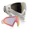 Dye i5 Paintball Goggle (White/Gold with Bronze Fire Thermal Lens Combo) view 1