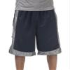 Pro Club Men's Heavyweight Mesh Basketball Shorts, Navy/Gray, Large view 1