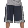 Pro Club Men's Heavyweight Mesh Basketball Shorts, Navy/Gray, Large view 3