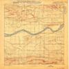 Magazine Mountain 1 AR topo map, 1:62500 scale, 15 X 15 Minute, Historical, 1887, 20.1 x 16.6 IN - Tyvek