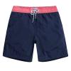 MaaMgic Mens Quick Dry Solid Swim Trunks with Mesh Lining Swimwear Bathing Suits,Navy-glm007,Medium view 1
