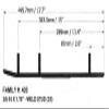 SPI Slasher Wearbar and Carbides for SKI-DOO Grand Touring 500/583/SE 1997-1998 view 2