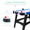 Best Choice Products 58in Mid-Size Arcade Style Air Hockey Table for Game Room, Home, Office w/ 2 Pucks, 2 Pushers, Digital LED Score Board, Powerful 12V Motor, Carrying Bag view 3