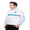 Ultra Game NFL Carolina PanthersMen's Quarter Zip Pullover Hoodie Packable Windbreaker Jacket, White, S view 3