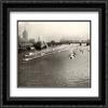 Albany to NY-1932 Outboard Race 2x Matted 18x15 Black Ornate Framed Art Print view 1