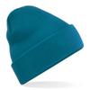 Beechfield Soft Feel Knitted Winter Hat (One Size) (Teal) view 1