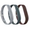 AIUNIT Compatible Flex 2 Band, Replacement for Flex 2 Accessory Bands Fashion Sport Fitness Wristbands w/Fastener Clasp for Flex 2 3 Pack Men Women Small No Tracker view 1