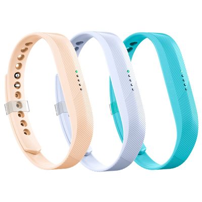 AIUNIT Compatible Flex 2 Band, Replacement for Flex 2 Accessory Bands Fashion Sport Fitness Wristbands w/Fastener Clasp for Flex 2 3 Pack Men Women Large No Tracker