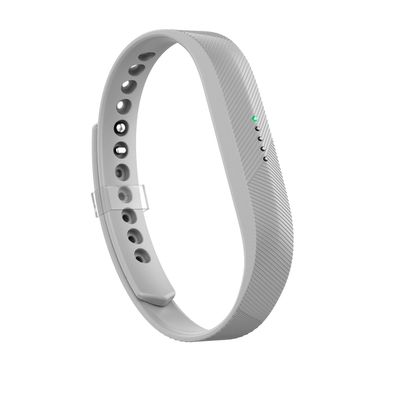 AIUNIT Compatible Flex 2 Band, Replacement for Flex 2 Accessories Band Gray Large Adjustable Sport Fitness Wristband w/Fastener Clasp for Flex 2 Men Women No Tracker