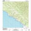 YellowMaps Gualala CA topo map, 1:24000 Scale, 7.5 X 7.5 Minute, Historical, 1998, Updated 2002, 26.9 x 21.5 in - Tyvek view 1
