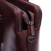 DOSHI - Large Classic Vegan Briefcase 3 for Men and Women - Premium Microfiber Vegan Leather Briefcase Bag - Briefcase Laptop Bag with 3 Zipper Pocket - Laptop Messenger Bag with Padded Shoulder Strap view 4
