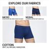 Calvin Klein Men's Underwear Monogram Cotton Boxer Briefs Underwear, Beetle/Shilo Blue Patch, S view 3