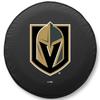 Vegas Golden Knights Tire Cover - Size I - (28"x8") on Black Vinyl view 1