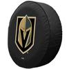 Vegas Golden Knights Tire Cover - Size I - (28"x8") on Black Vinyl view 2