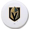 Vegas Golden Knights Tire Cover - Size F - (29"x8") on White Vinyl view 1