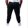 Ultra Game NBA Men's Super Soft Team Jogger Sweatpants, Los Angeles Lakers, Heather Gray 18, X-Large view 3