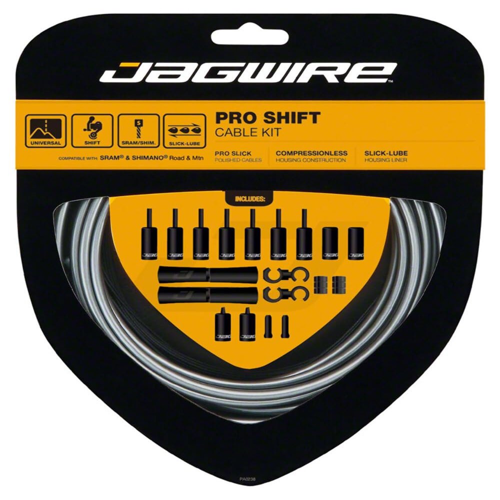 Jagwire PCK501 Cable and Sheath Kit Unisex Adult, Ice Gray