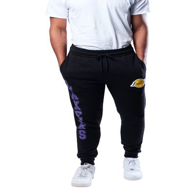 Ultra Game NBA Men's Super Soft Team Jogger Sweatpants, Los Angeles Lakers, Team Color, XX-Large