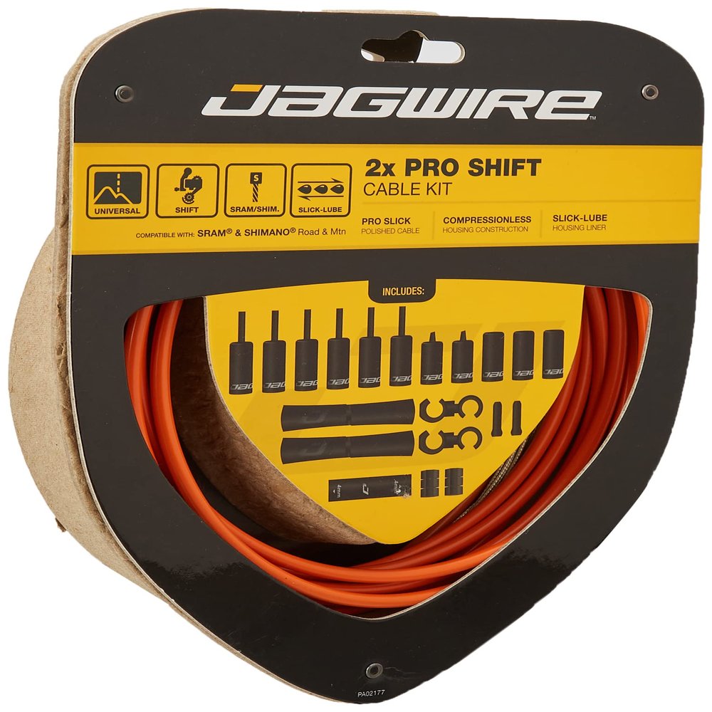 Jagwire PCK506 Cable and Sheath Kit Unisex Adult, Orange, EU