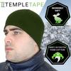 Temple Tape Tactical Fleece Watch Cap Beanie  Skull Cap Fleece Hat - OD Green - XL (for Larger Heads) view 4