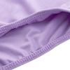 CHICTRY Girls Children Classic Cotton Short Sleeve Dance Wear Leotard Gymnastics Bodysuit Clothes Lavender 4 view 4
