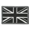 United Kingdom Tactical Patch - 2" x 3" - Black view 1
