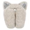 Surblue Foldable Cat Ear Earmuffs Winter Warm Outdoor Ear Covers Headband Fur Earwarmer (Khaki) view 2