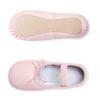 Stelle Ballet Shoes for Girls Toddler Genuine Leather Ballet Dance Slippers for Toddler/Little/Big Kids/Boys(6MT, Pink,with Tie) view 3