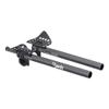 Deda Elementi Unisex's Parabolica Zero Handlebar Extensions, Black, 31.7mm view 1