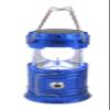 LED Solar Collapsible Tac Lantern, Solar Outdoor Rechargeable LED Flashlight Ultra Bright Collapsible Hand Lamp - Perfect Outdoor Survival Lamp (2pc Set) (Blue) view 4