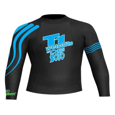 De Soto T1 First Wave Triathlon Pullover - FWP3 (Black, Size 4)