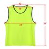 DreamHigh 12 Pack Soccer Team Sports Training Vest Adult Neon Green One size (L) view 2