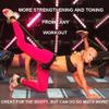 WearBands 3-Level Resistance Bands Training System for Sports & Fitness Training (Shoe Size: M5.5-8.5,W7.5-10.5, Height: 5'6"-6'1") view 4