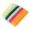 Mallofusa 7 Mix-Color Sweatbands Cotton Sports Headbands Moisture Wicking Athletic Basketball Yoga Running Sweat Wrist Band/Brace view 1