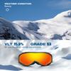 ZIONOR Lagopus Ski Snowboard Goggles UV Protection Anti fog Snow Goggles for Men Women Adult Youth view 2