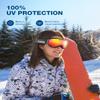 ZIONOR Lagopus Ski Snowboard Goggles UV Protection Anti fog Snow Goggles for Men Women Adult Youth view 4