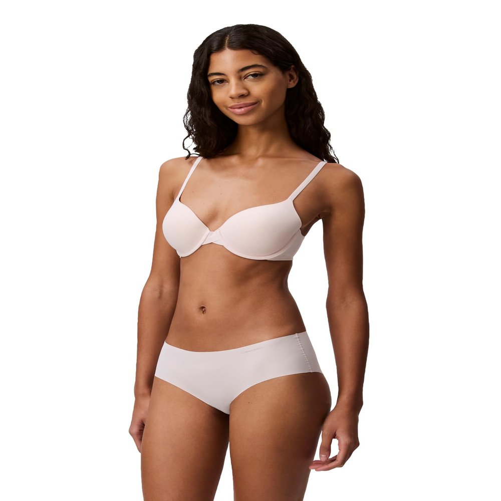Calvin Klein Perfectly Fit Lightly Lined T-Shirt Bra with Memory Touch, Nymph's Thigh, 36DD
