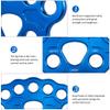 Lixada Paw Rigging Plate 45KN 8/15 Holes Large Anchor Multipliers Connector Gear for Aerial Dance & Rock Climbing view 3