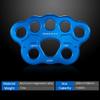 Lixada Paw Rigging Plate 45KN 8/15 Holes Large Anchor Multipliers Connector Gear for Aerial Dance & Rock Climbing view 4