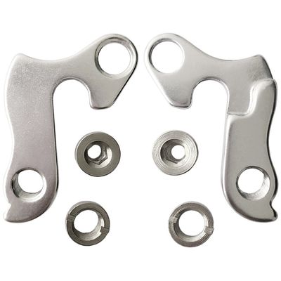 Kongenle Derailleur Hanger (2 Pieces), Bicycle Bike Dropout Derailleur Hanger 25 with Bolts