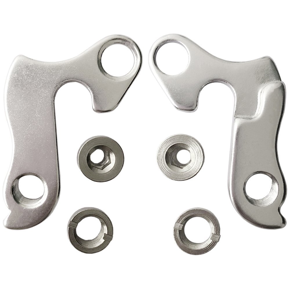 Kongenle Derailleur Hanger (2 Pieces), Bicycle Bike Dropout Derailleur Hanger 25 with Bolts