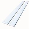 Surfix Wide Bunk Glides, Stainless Steel Screws, Slotted Pockets, Rounded Edges, Made in USA (4" x 84" (2)) view 1