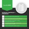 SmartKnitKIDS Compresso-T Deep Pressure Sensory Compression Undershirt - Alternative to Vest (Bugsley Superhero, XX-Small) view 3