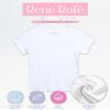 Rene Rofe Girls Undershirt - 6 Pack 100% Cotton Tag Free Super Soft Short Sleeve Crew Neck Shirts for Girls, Size 4-5, White view 3