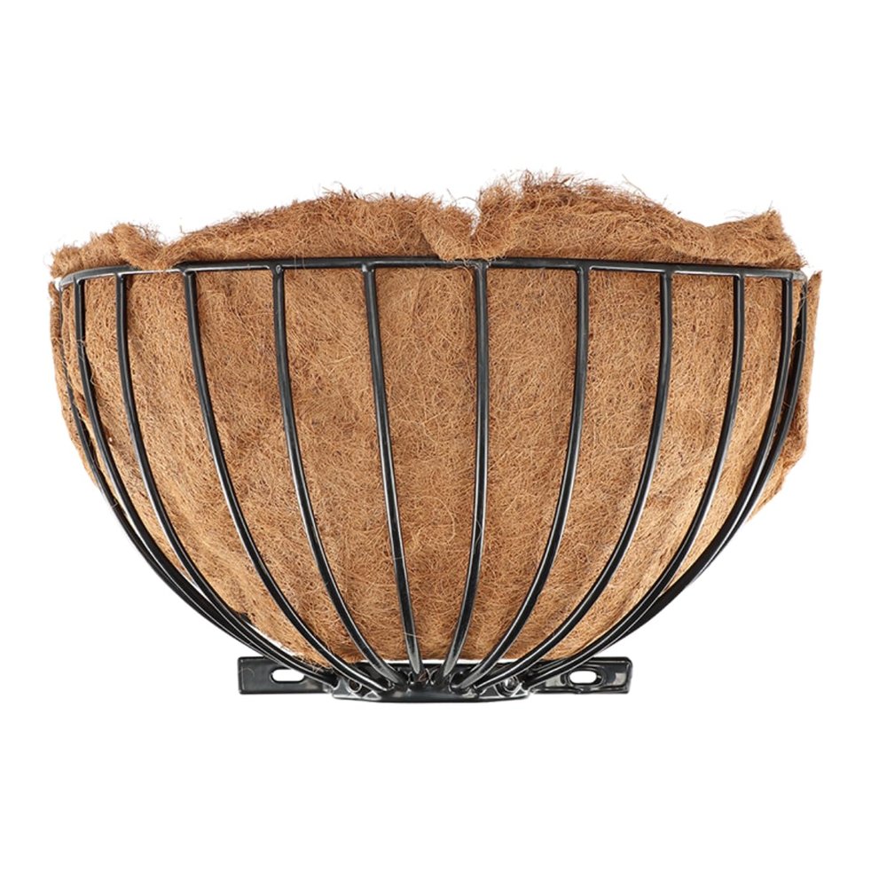 Esschert Design BPH101 2 Piece Pole Basket, Black