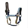 Horse Fare Products Nylon Halter, Break Away, Blues (Oversize) view 1