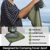 4Monster Microfiber Towel, Travel Towel, Camping Towel,Small Size 15.731.5', Fast Drying, Soft Light Weight,Suitable for Gym, Beach, Swimming, Backpacking and More view 2