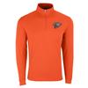 Vantage Apparel Minor League Baseball Fresno Grizzlies 1/4-Zip Tech Pullover, Orange, Small view 1