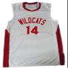 Boriz Zac E Troy Bolton 14 East High School Wildcats White Basketball Jersey (54) view 2