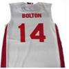 Boriz Zac E Troy Bolton 14 East High School Wildcats White Basketball Jersey (54) view 4